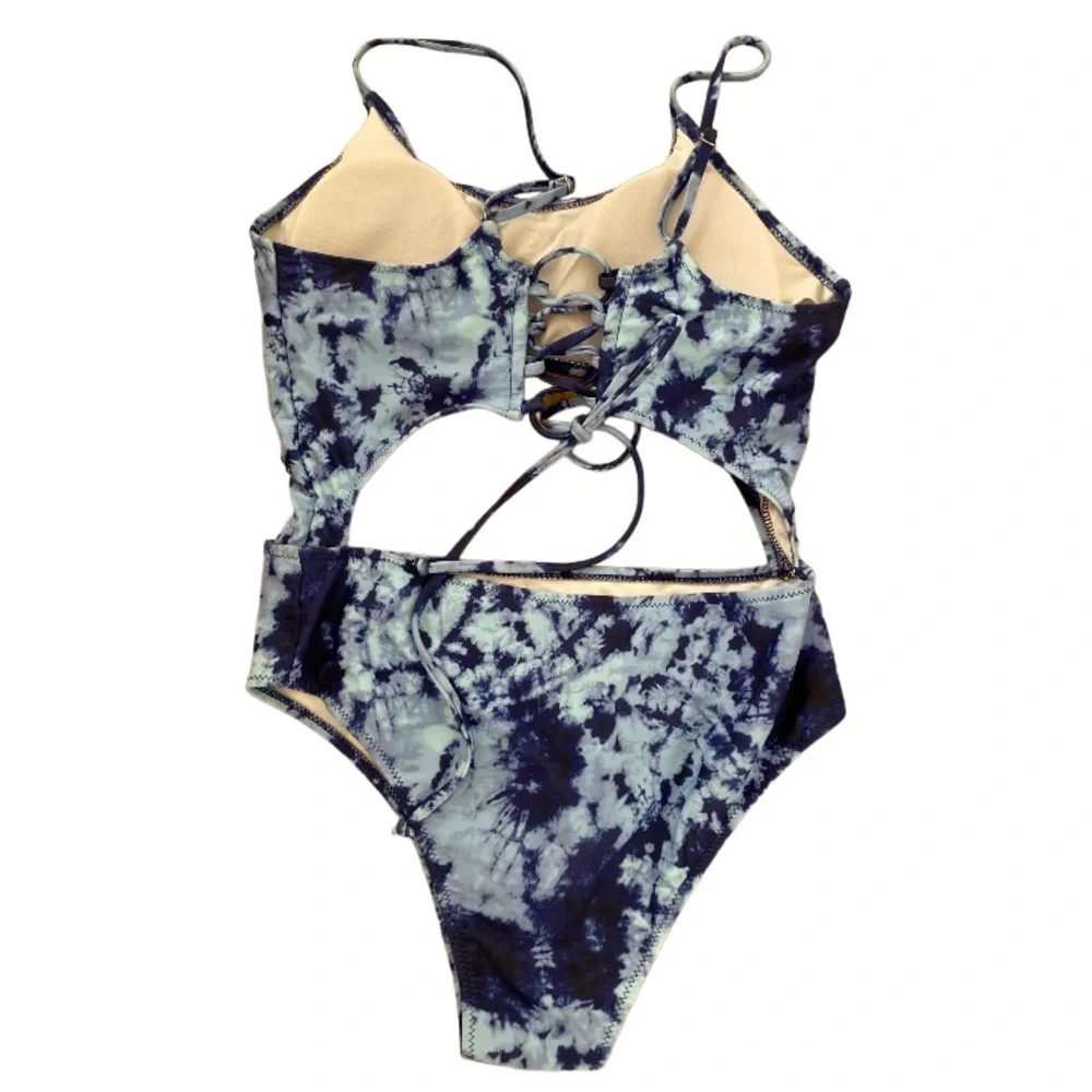 MONOKINI Tie Dye Blue Size XL